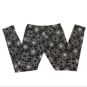 No Boundaries Black Spider Web Leggings